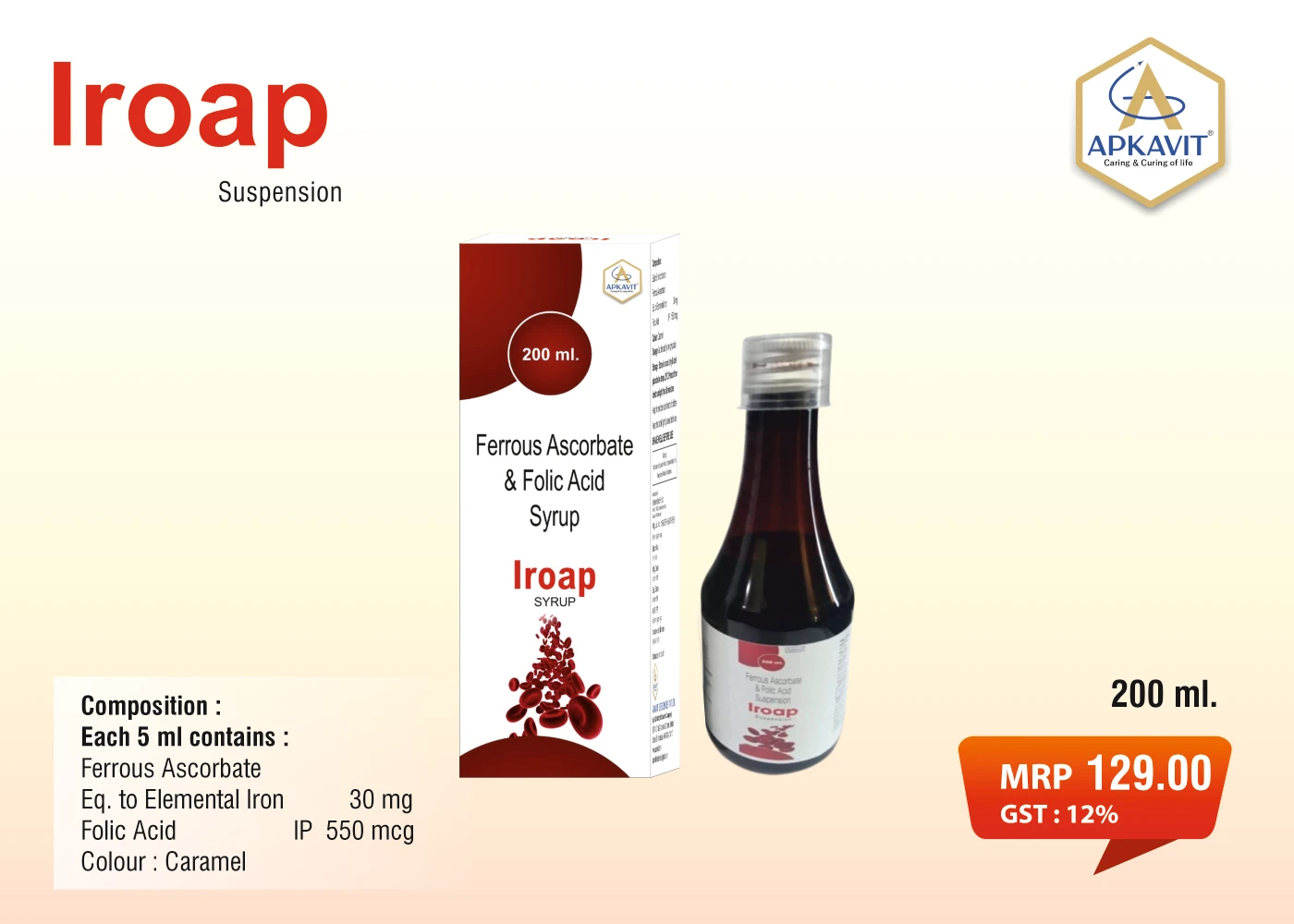 Ferrous, Folic Acid Suspension
