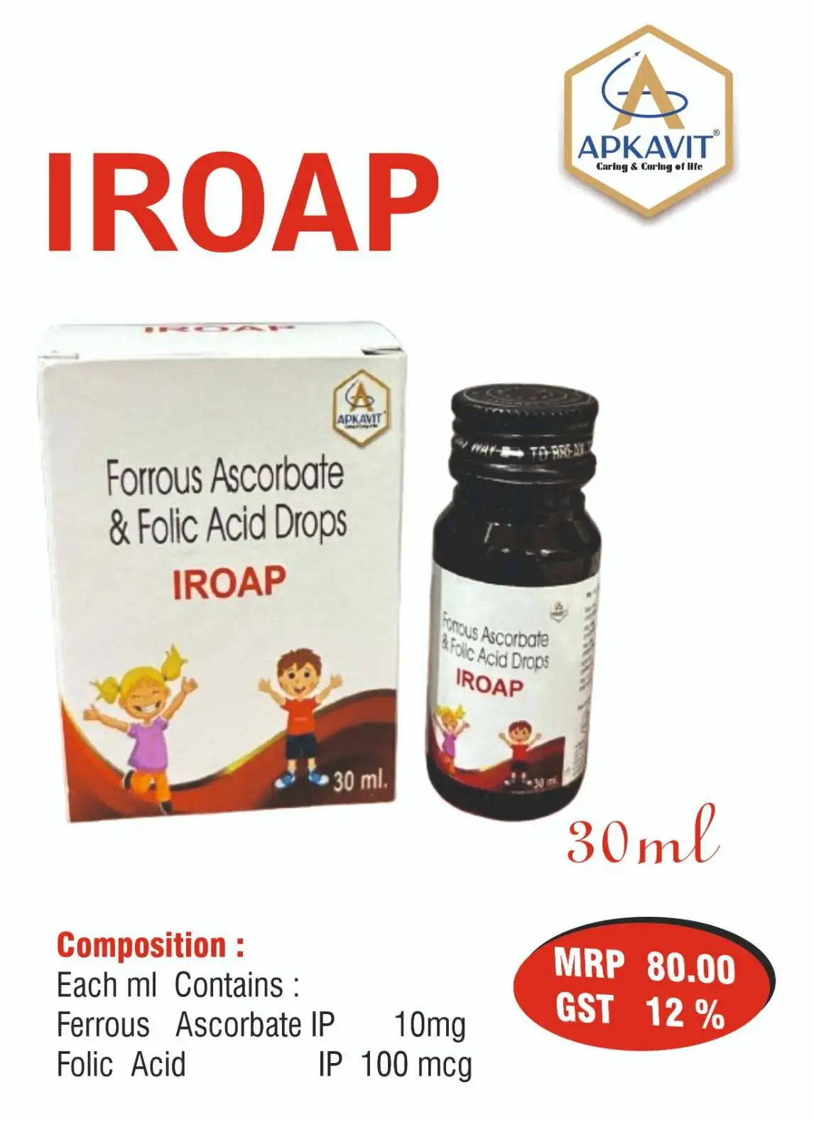 Ferrous, Folic Acid Suspension