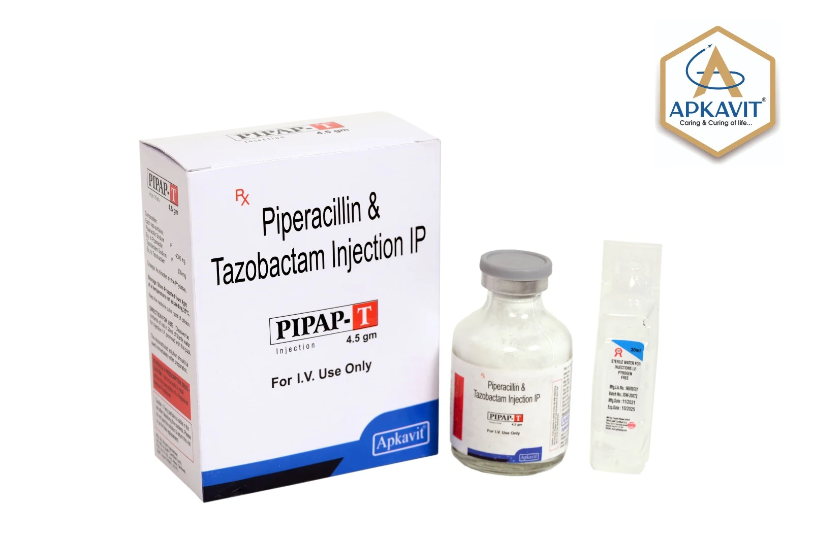 PIPERACILLIN TAZOBACTAM 4.5GM (TRAY PACK)