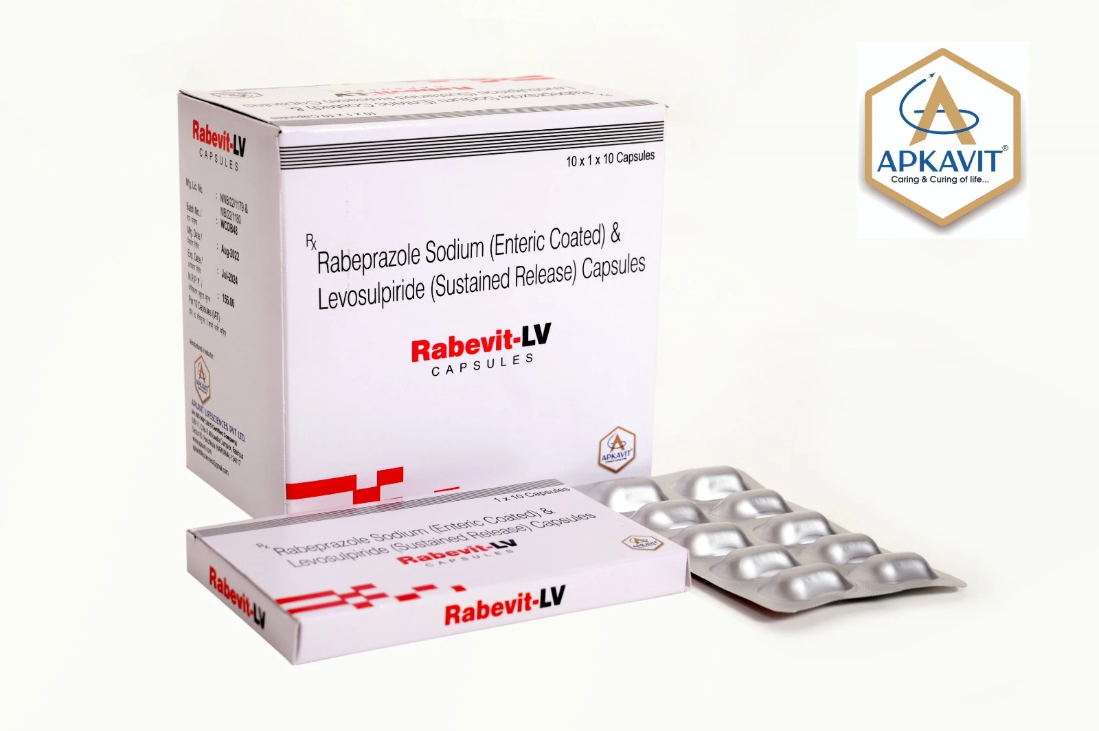 Rabeprazole and Levosulpiride Capsules