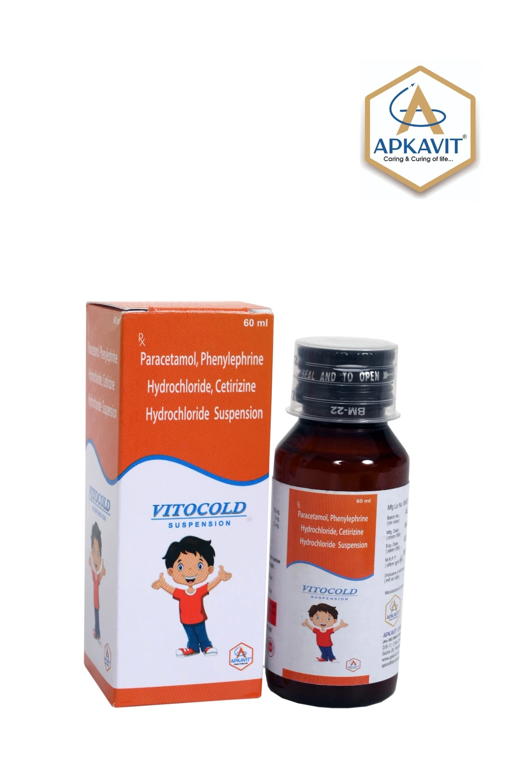 Paracetamol, Cetirizine Syrup