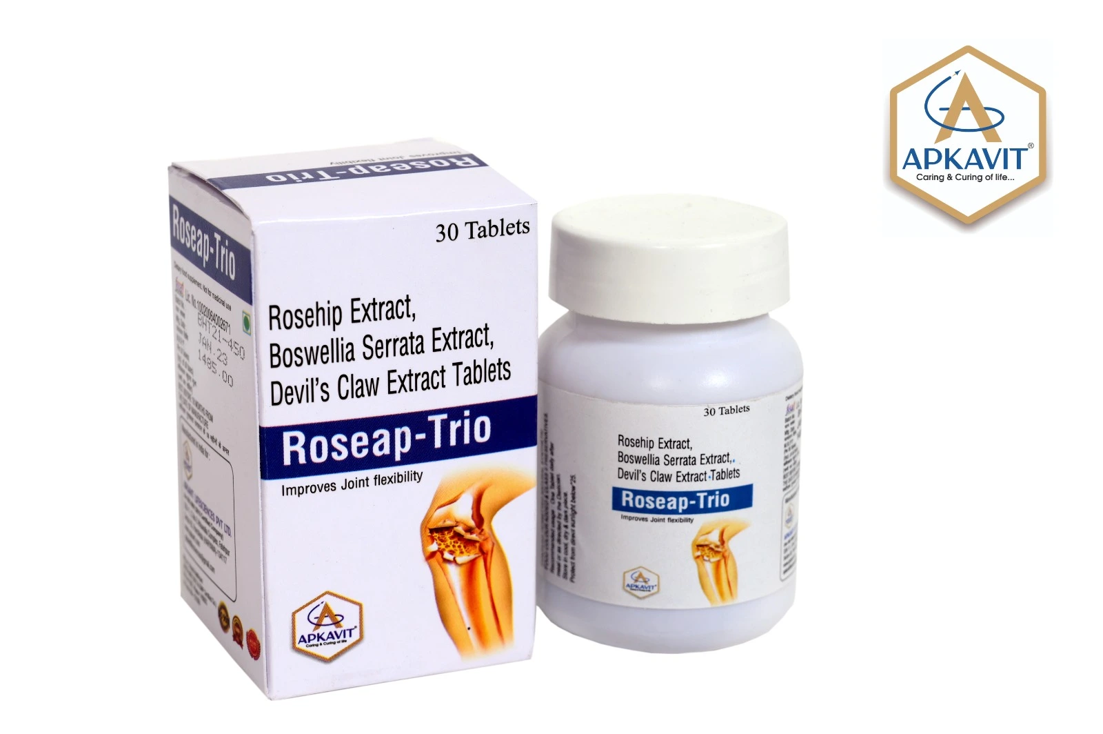 Boswellia, Rosehip Extract Tablets