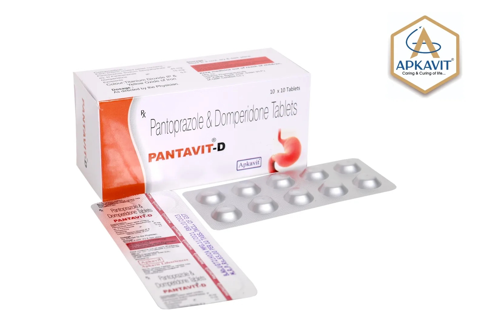 Pantoprazole, Domperidone Tablets