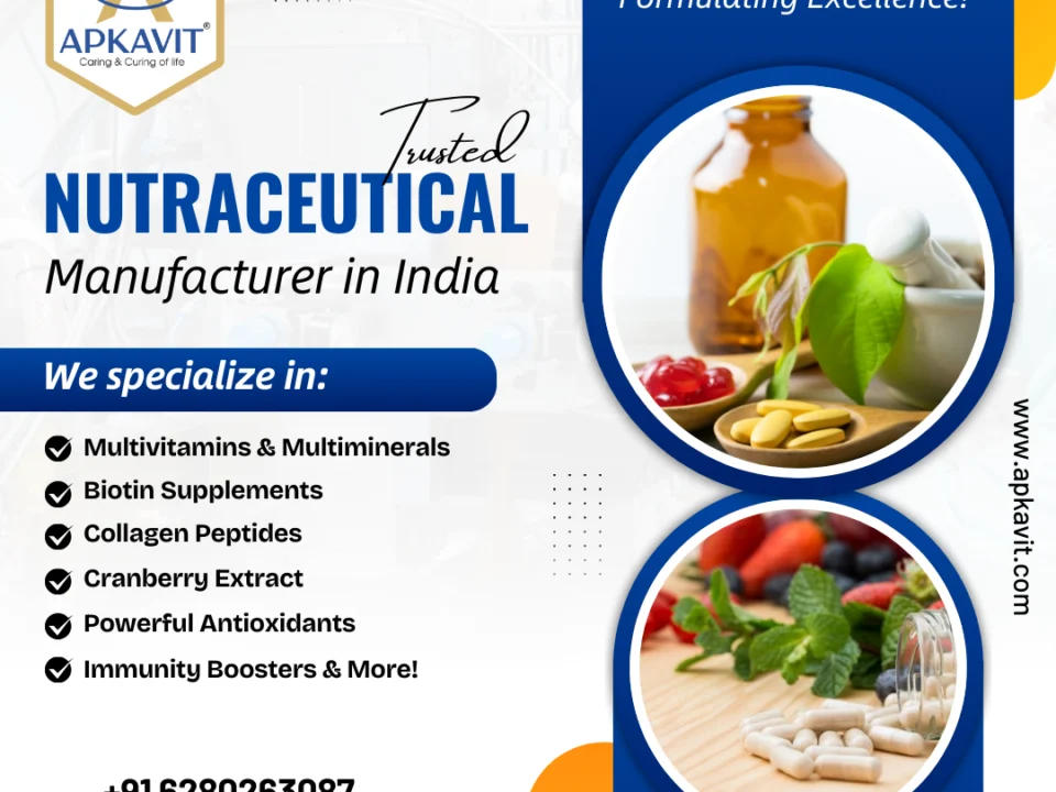 Nutraceutical Manufacturer in Baddi