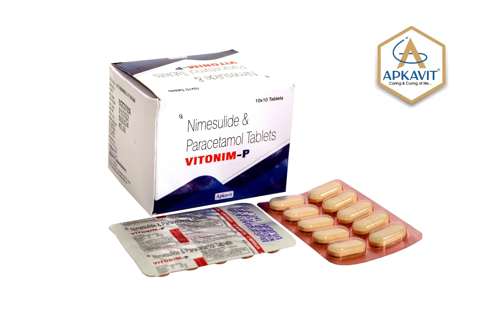 Nimesulide and Paracetamol Tablets