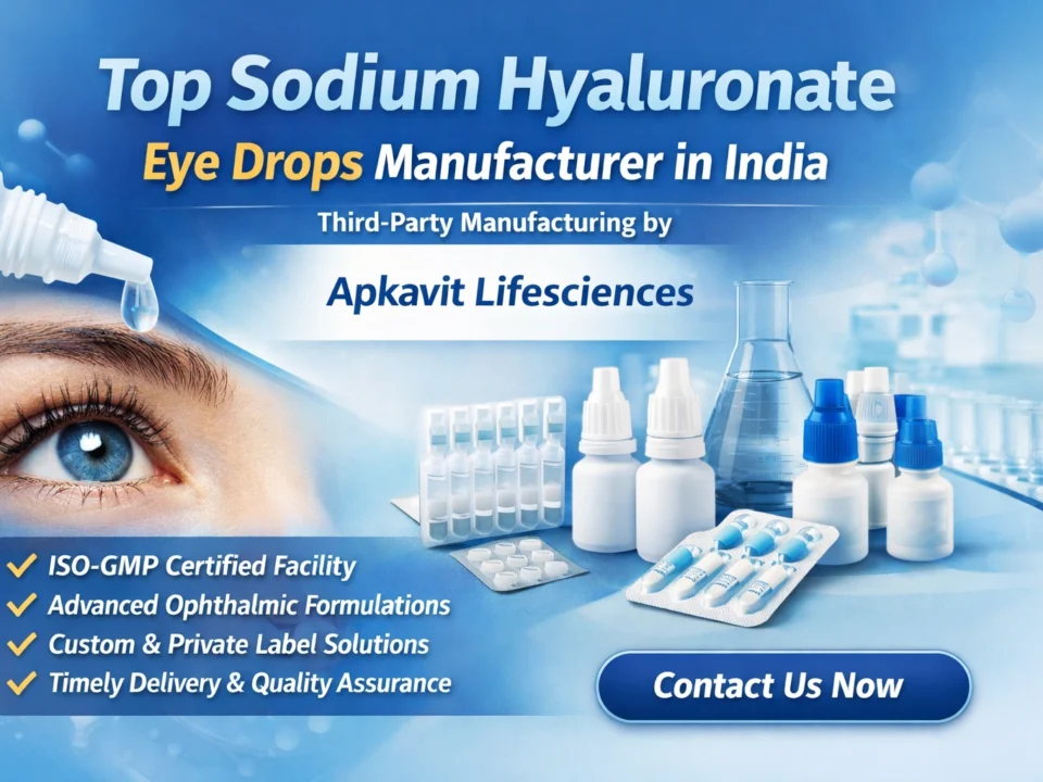 Top Sodium Hyaluronate Eye Drops Manufacturer in India
