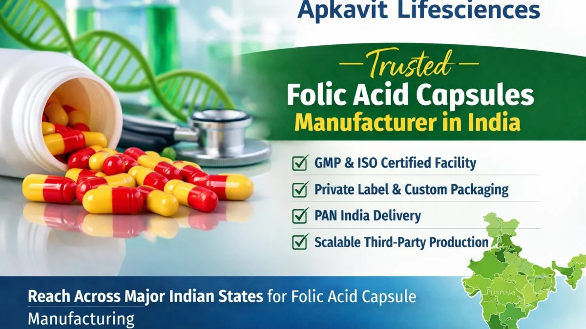 Folic Acid Capsules Manufacturer in India