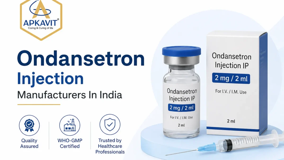 Ondansetron Injection Manufacturers In India Apkavit Lifesciences